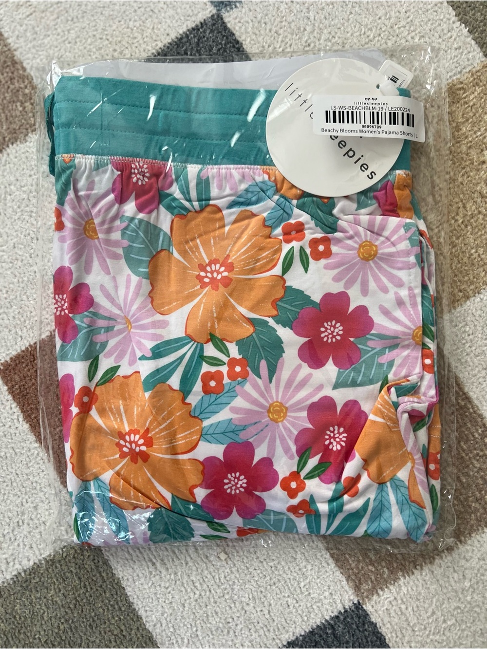 Little Sleepies Beachy Blooms Shorts